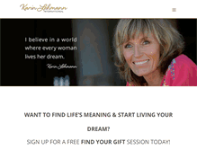 Tablet Screenshot of karinlehmann.com